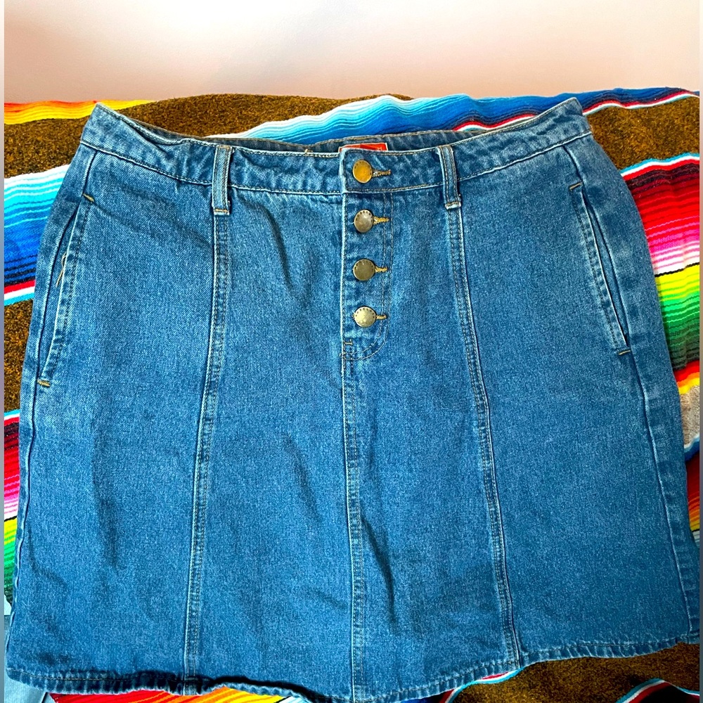 ModCloth Jean Skirt